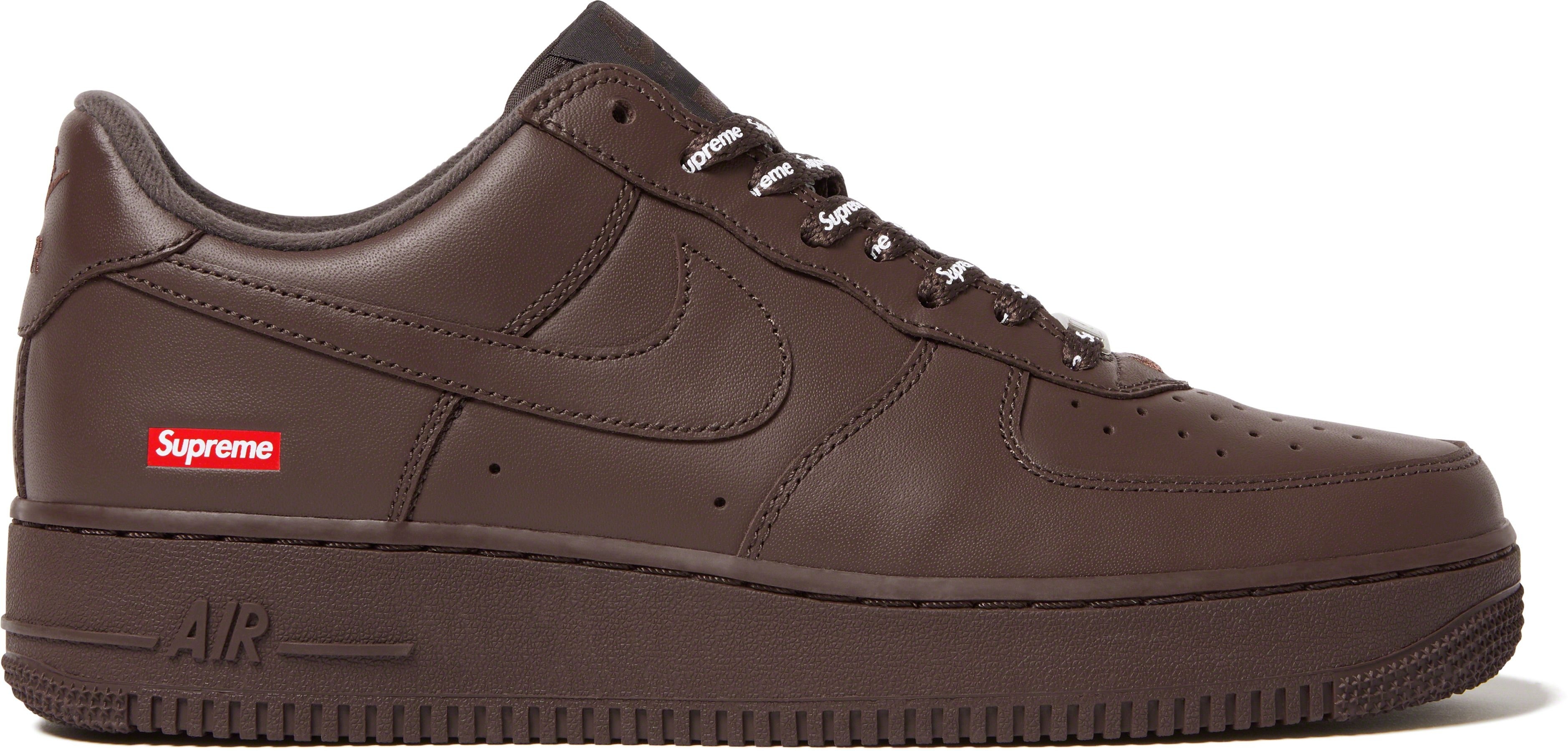 Supreme®/Nike® Air Force 1 Low Brown view 7